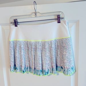 LUCKY IN LOVE tennis skirt